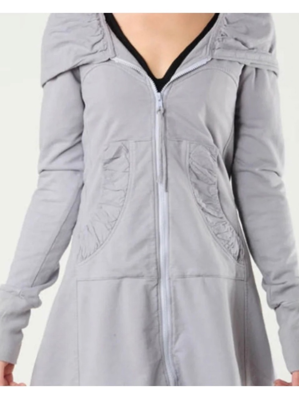 Prairie Underground Long Cloak Hoodie Organic Cotton
